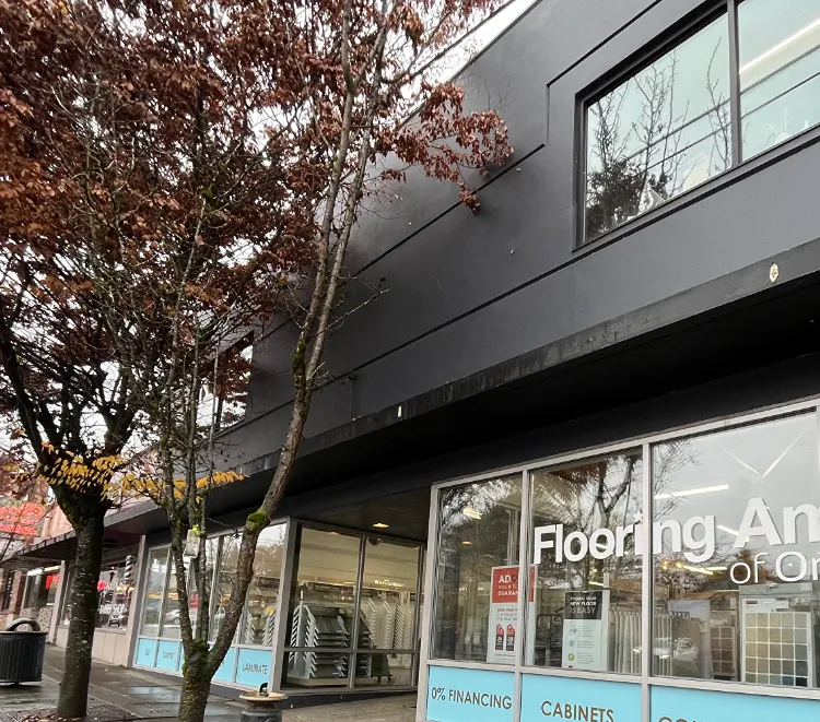 Flooring America of Oregon showroom exterior